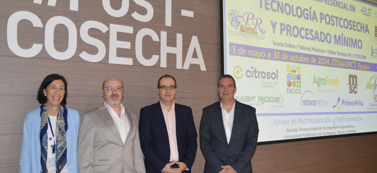 Alimentación y sostenibilidad se dan la mano en el 19 Curso Internacional de Tecnología Postcosecha